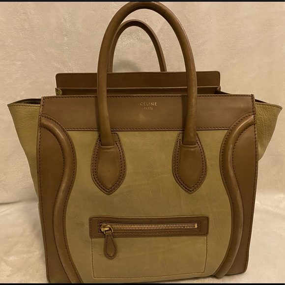 Celine Handbags - ‼️Rare Color‼️ Celine Luggage Tote